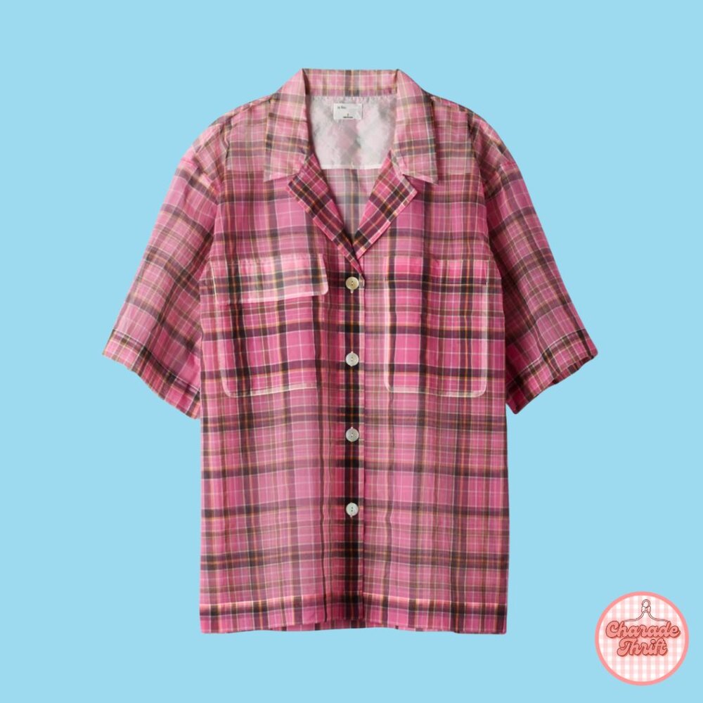 Aritzia x Wilfred x Le Fou "Jive Button Up" Pink